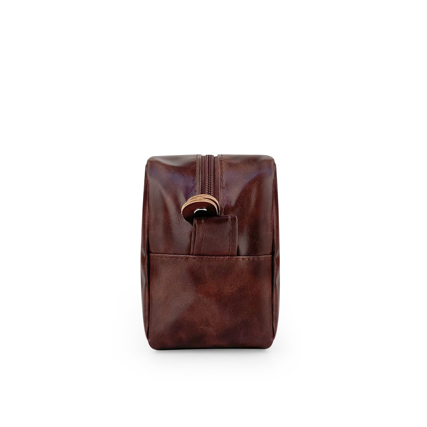 25Pcs Free Shipping Dark Brown Shaving Bag Toiletry Case Cosmetic Bag