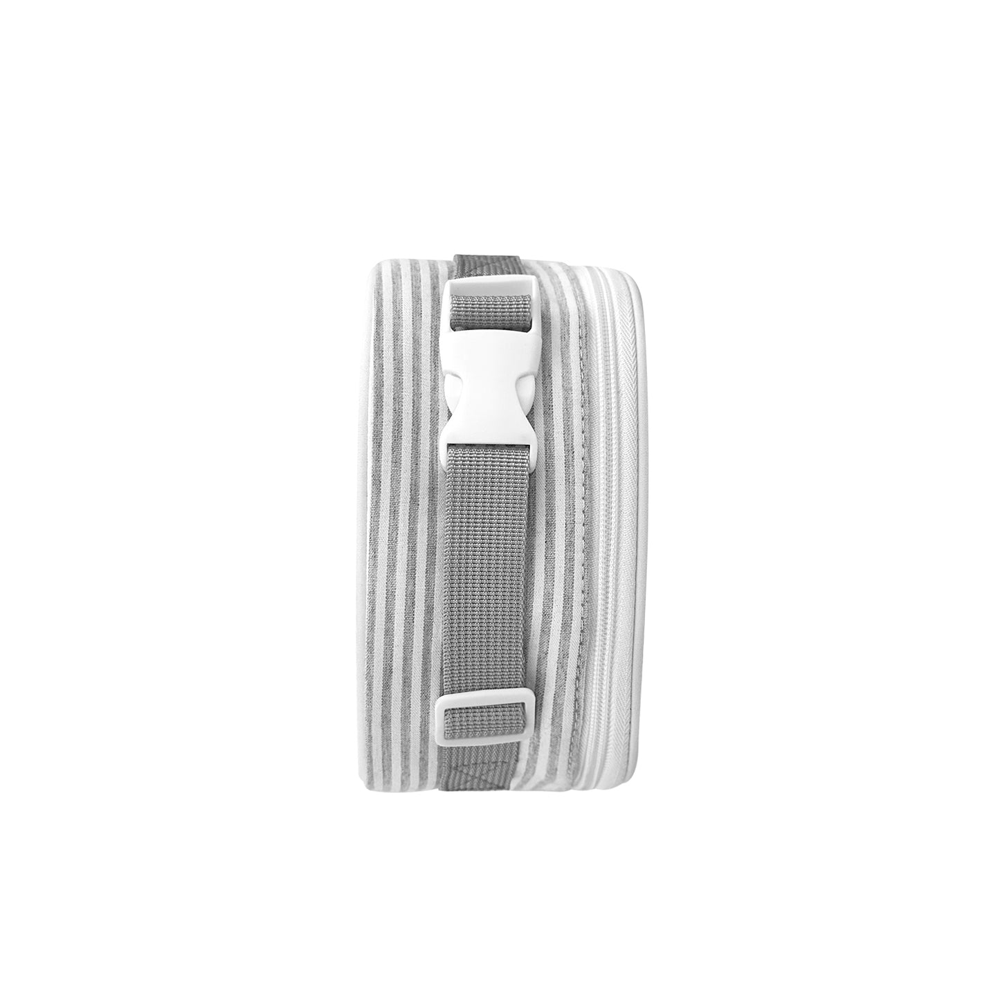 25Pcs Free Shipping Gray Seersucker Lunch Box Striped Food Bag for Daily Use Cooler Bag