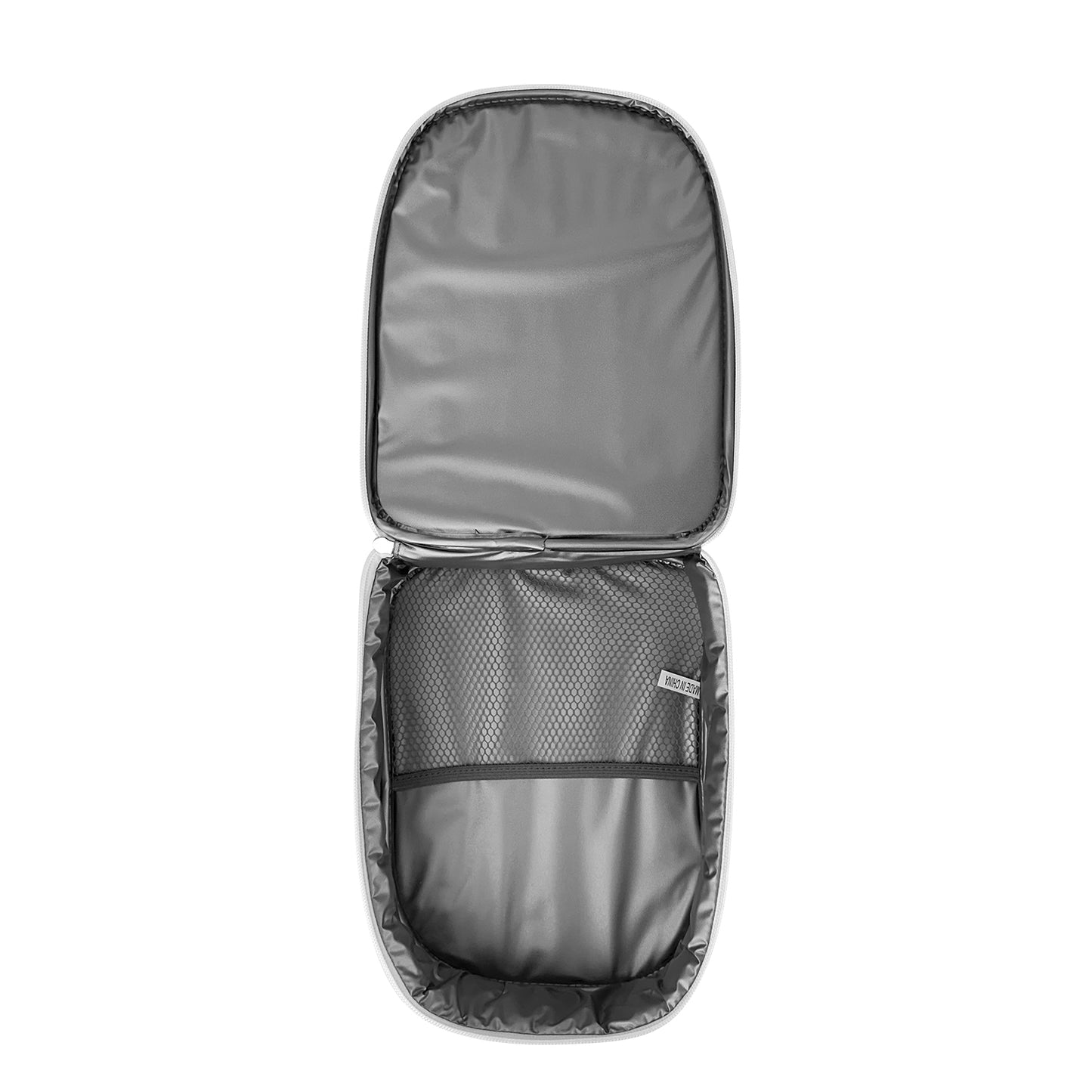 25Pcs Free Shipping Gray Seersucker Lunch Box Striped Food Bag for Daily Use Cooler Bag