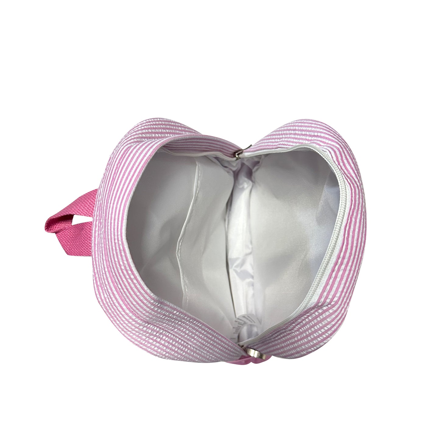 25Pcs Free Shipping Kid Preschool Backpack Pink Seersucker Backpacks Cute Toddler Bookbag For Kids