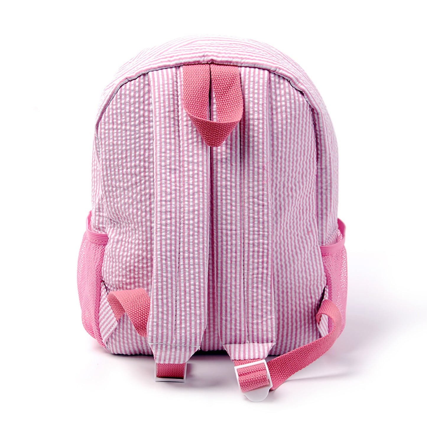 25Pcs Free Shipping Kid Preschool Backpack Pink Seersucker Backpacks Cute Toddler Bookbag For Kids