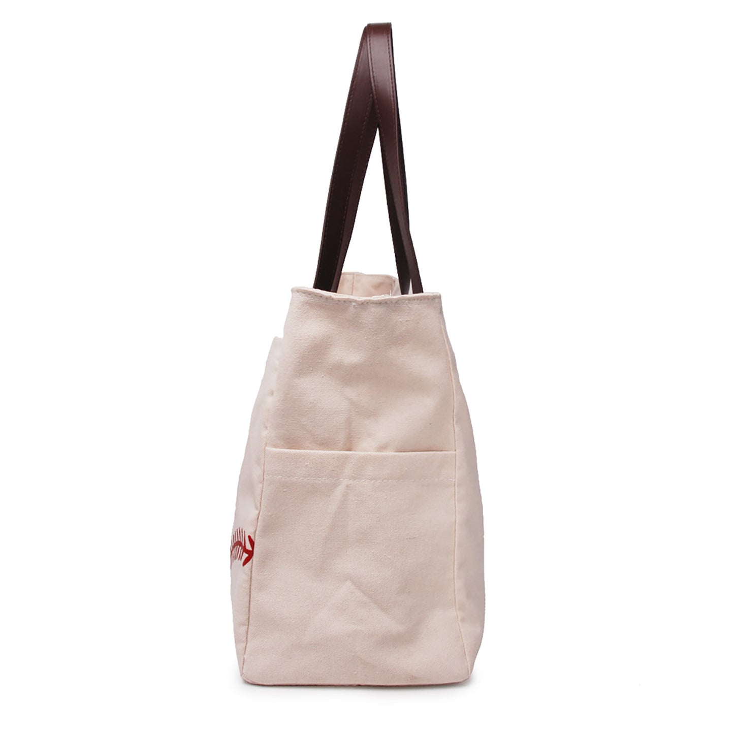 25Pcs Embroidery Softball Baseball Tote Women Large Oversize Baseball Bag Tote Canvas Bag