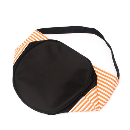 25Pcs Halloween Holiday Free Shipping Orange White Stripes Candy Bucket