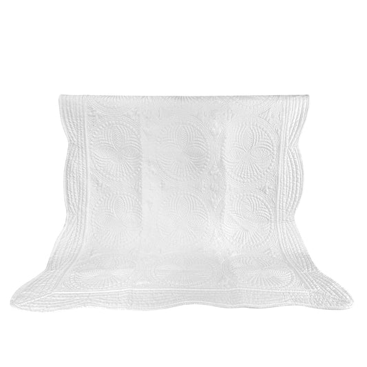 25Pcs Free Shipping White Baby Blanket Blank Cotton Quilt Lap Blanket