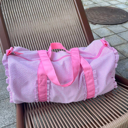 25Pcs Free Shipping Pink Duffle Bag Kids Toddler Weekend Travel Bag