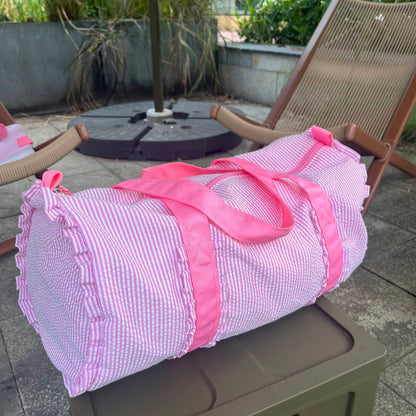 25Pcs Free Shipping Pink Duffle Bag Kids Toddler Weekend Travel Bag