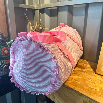 25Pcs Free Shipping Pink Duffle Bag Kids Toddler Weekend Travel Bag