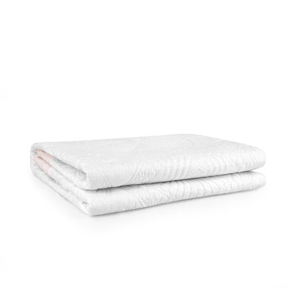 25Pcs Free Shipping White Pink Baby Blanket Blank Cotton Quilt Lap Blanket