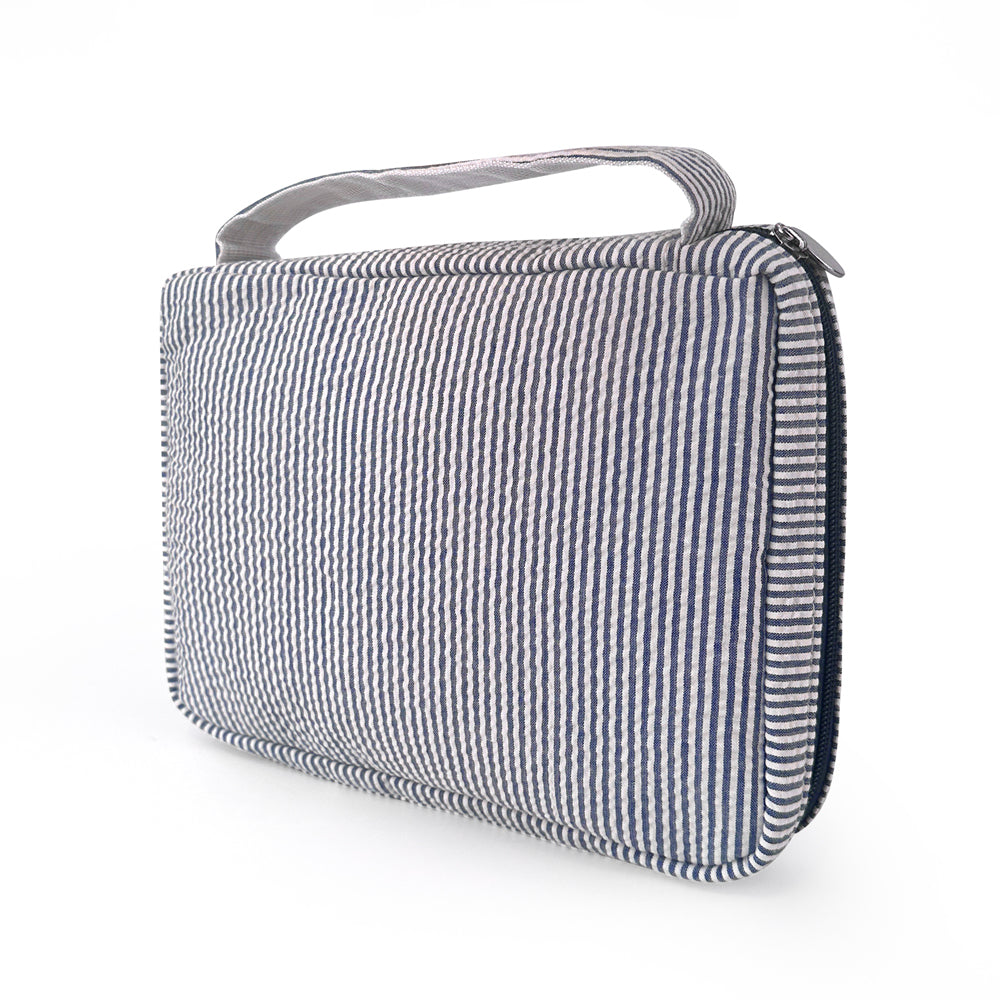 25Pcs Navy Seersucker Bible Cover Bag Seersucker Bible Case