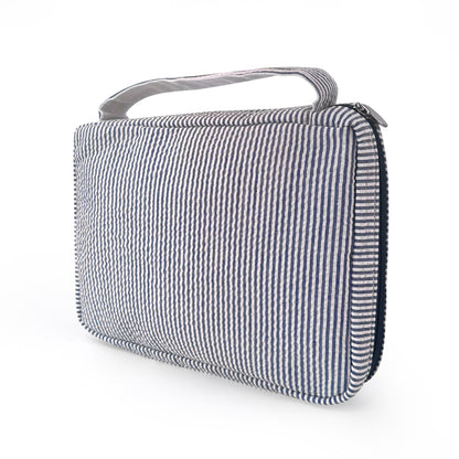 25Pcs Navy Seersucker Bible Cover Bag Seersucker Bible Case