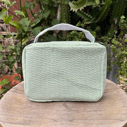 25Pcs Green Seersucker Bible Cover Bag Seersucker Bible Case