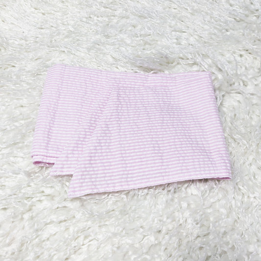 25Pcs Free Shipping Seersucker Swaddle Sashes Baby Pink Seersucker Newborn Swaddle Sash
