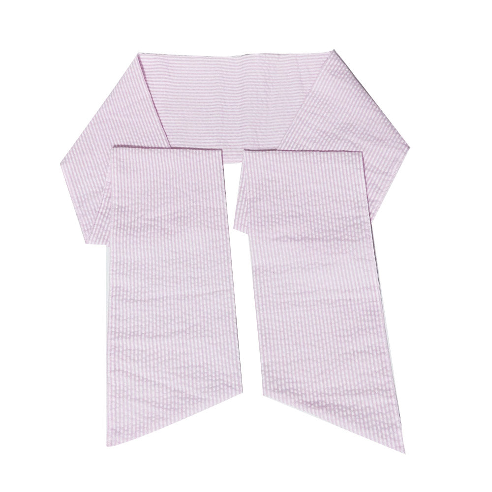 25Pcs Free Shipping Seersucker Swaddle Sashes Baby Pink Seersucker Newborn Swaddle Sash