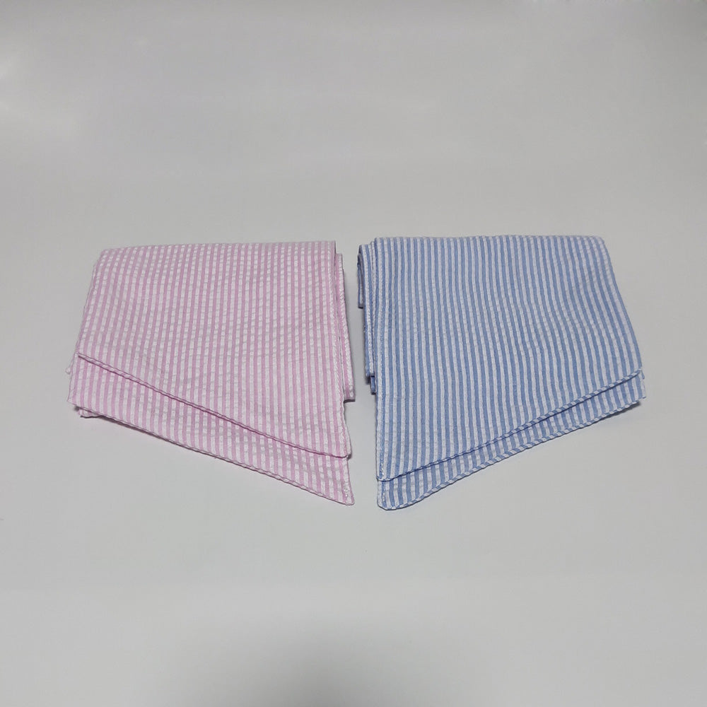 25Pcs Free Shipping Seersucker Swaddle Sashes Baby Blue Seersucker Newborn Swaddle Sash