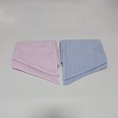 25Pcs Free Shipping Seersucker Swaddle Sashes Baby Blue Seersucker Newborn Swaddle Sash